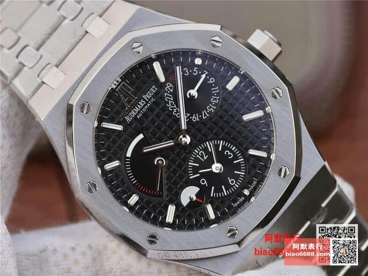 로얄오크 스틸 블랙다이얼 / TWA 26120 / 41mm / cal.2846 무브먼트로 업그레이드! 41mm*13.5mm
