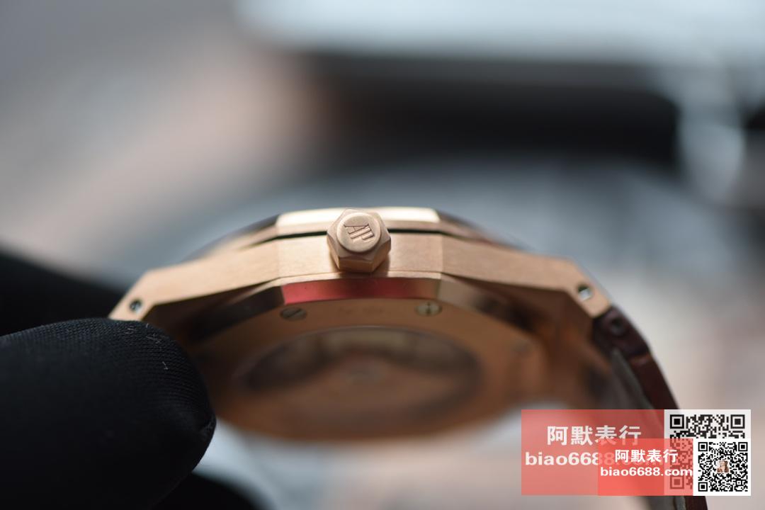 로얄오크 로즈골드 화이트다이얼 레더스트랩 / JF 15400OR / 41mm / cal.3120 무브먼트로 업그레이드!