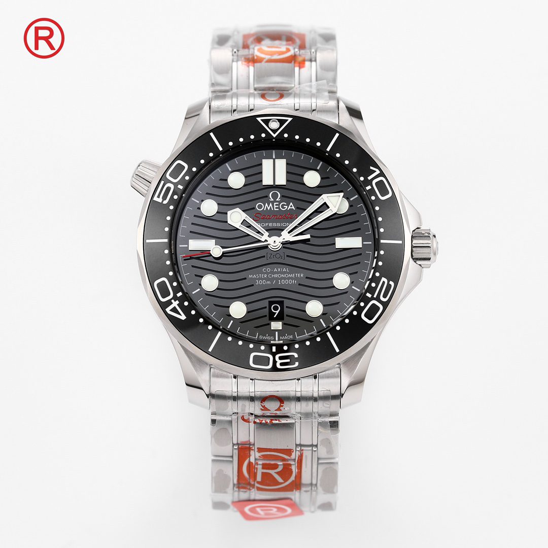 씨마스터 시리즈 검판 스틸 / OR 210.32.42.20.01.001 / 42mm / 8800 무브, 사이즈 42mm