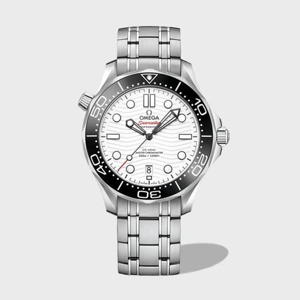 씨마스터 시리즈 흰판 스틸 / OR 210.30.42.20.04.001 / 42mm / 8800 무브, 사이즈 42mm