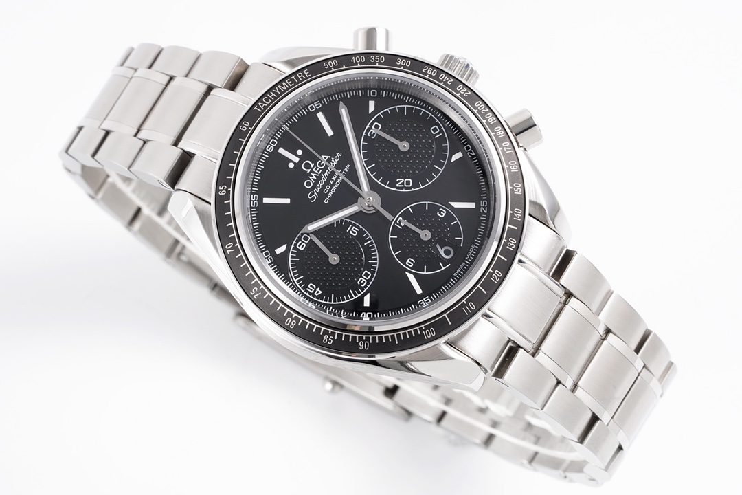스피드마스터 크로노 그래프 블랙 다이얼 / HR 326.30.40.50.01.001 / 40mm / cal.7750 크로노그래프 자동 기계식 무브먼트, 케이스 CNC제작