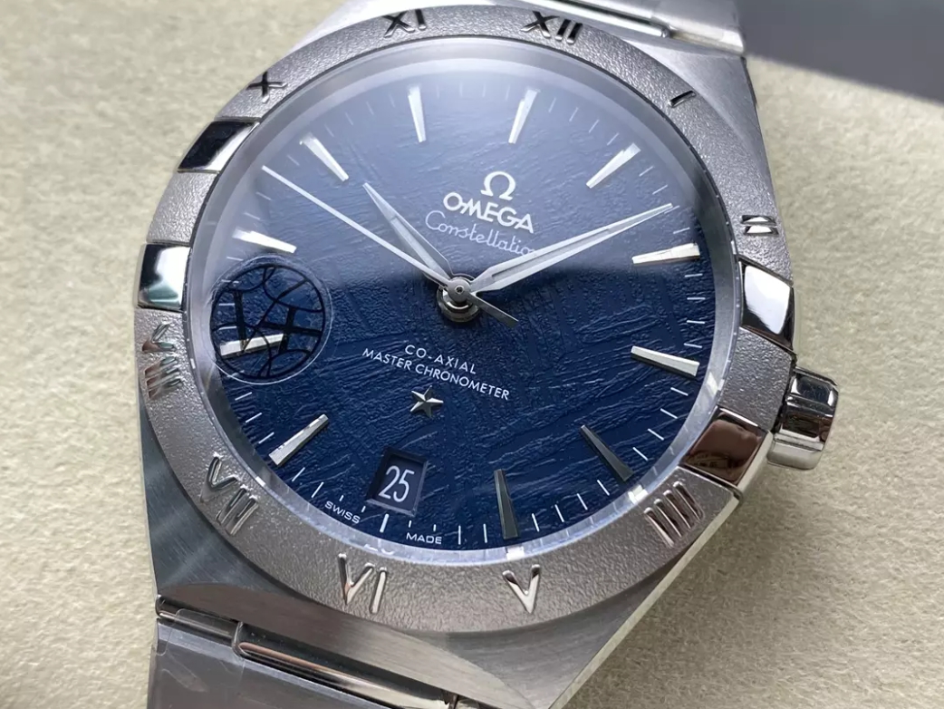 컨스텔레이션 41mm 운석 블루 다이얼, SS 브레이슬릿 / V+ / 41mm / 독점적인 True 8900/8901 무브먼트