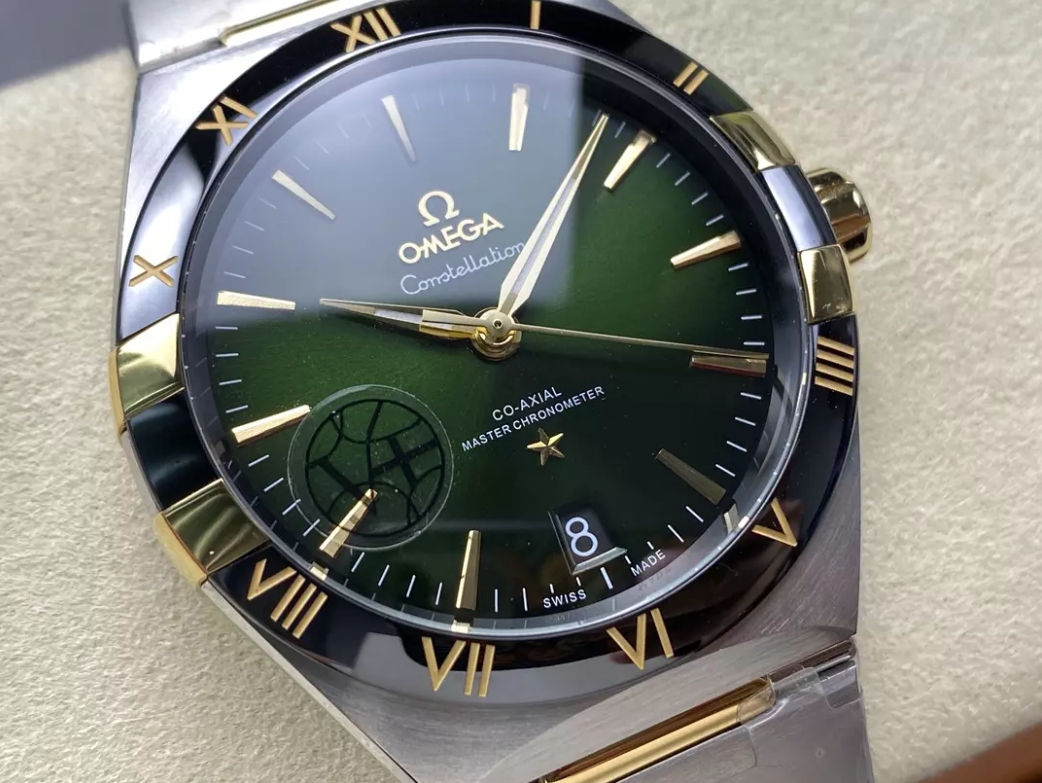 컨스텔레이션 41mm 그린 다이얼, SS 브레이슬릿 / V+ / 41mm / 독점적인 True 8900/8901 무브먼트