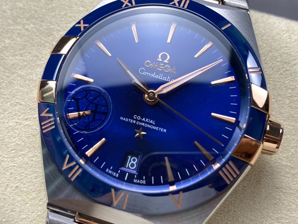 컨스텔레이션 41mm 블루 다이얼, SS 브레이슬릿 / V+ / 41mm / 독점적인 True 8900/8901 무브먼트