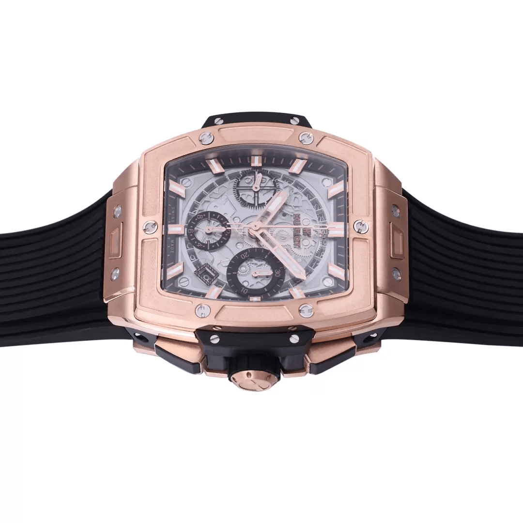 스피릿 오브 빅뱅 로즈골드 / BBF 642.OX.0180.RX / 42mm / HUB 4700무브먼트, 최고등급 티타늄 사용