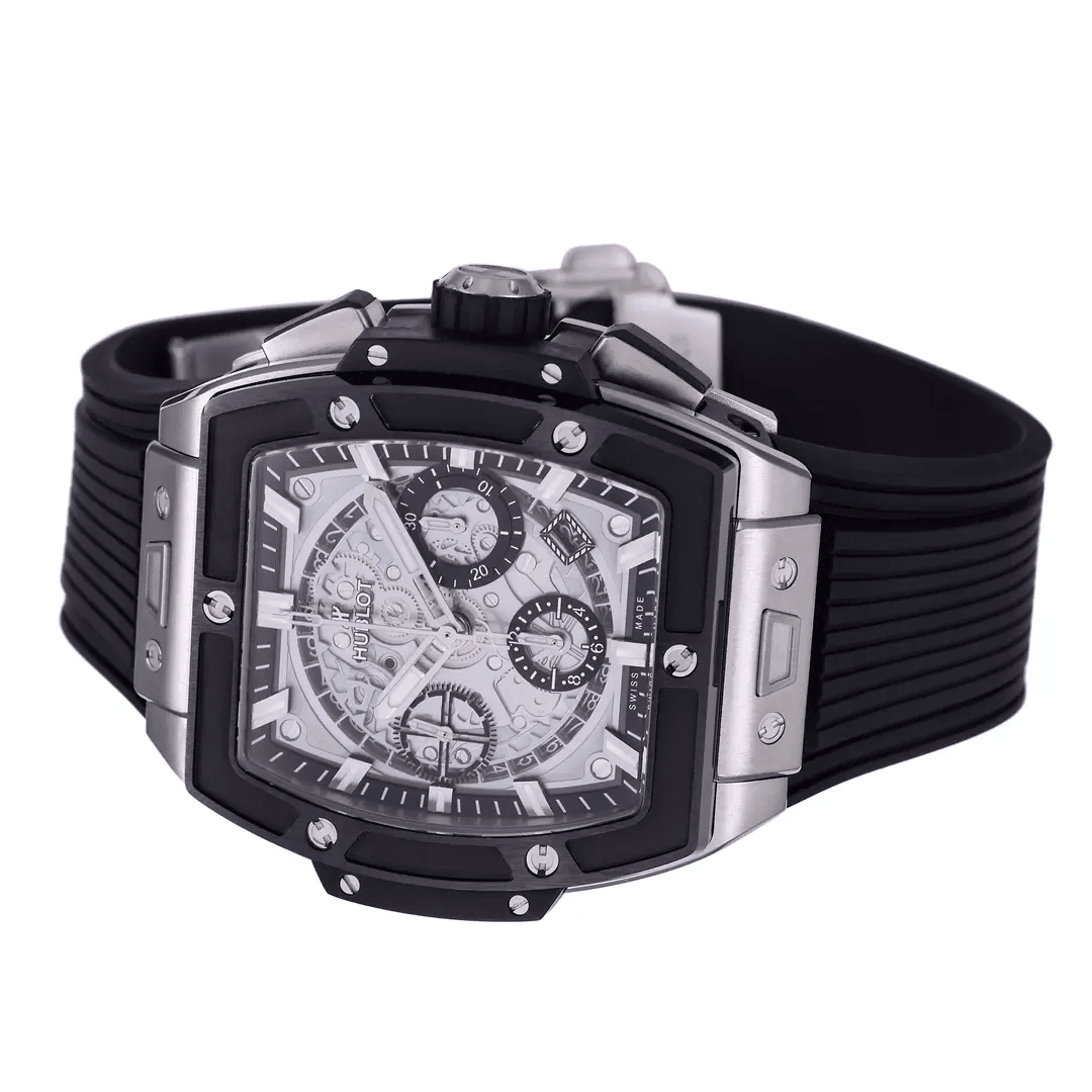 스피릿 오브 빅뱅 블랙 로즈골드 / BBF 641.NM.0173.LR / 42mm / HUB 4700무브먼트, 최고등급 티타늄 사용