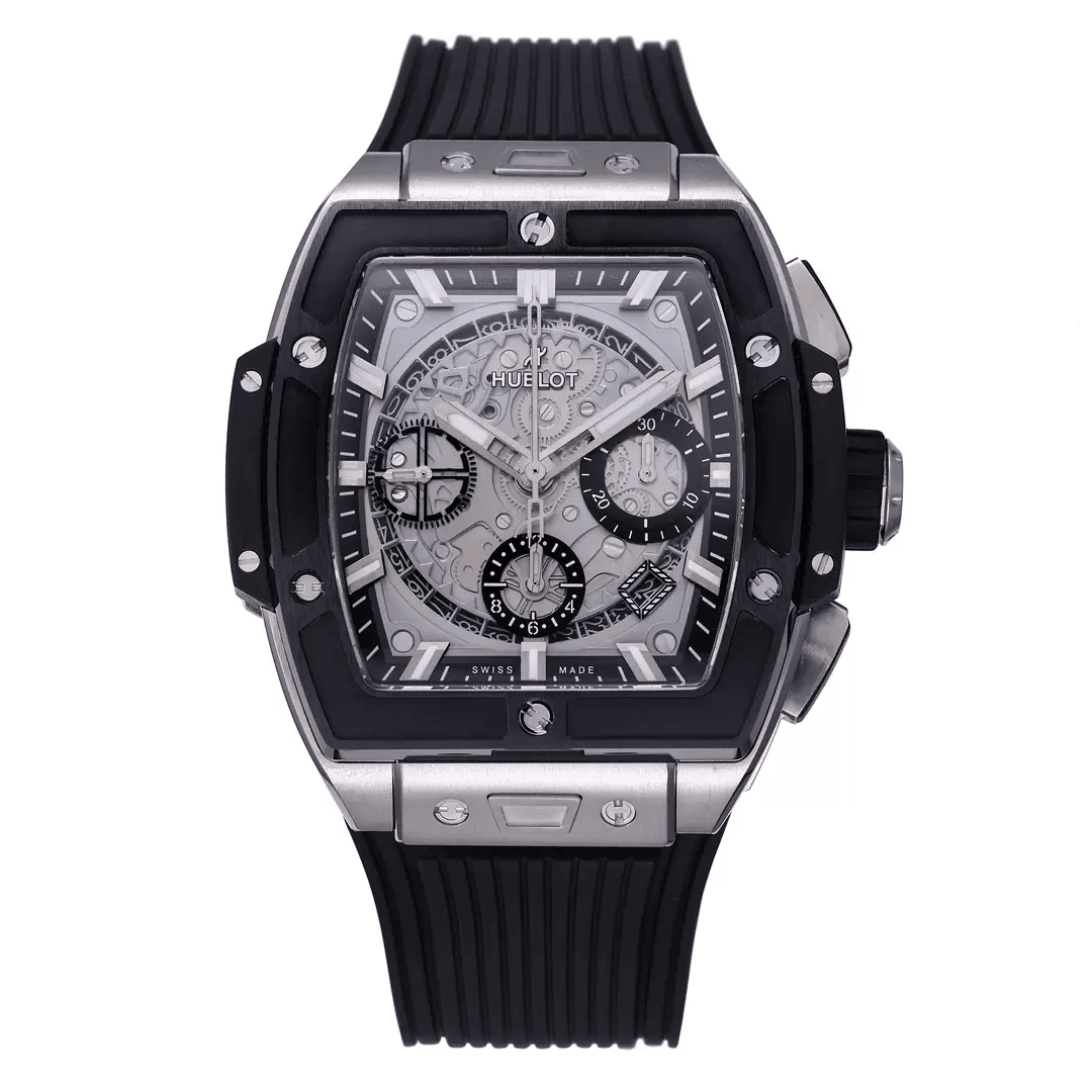 스피릿 오브 빅뱅 블랙 로즈골드 / BBF 641.NM.0173.LR / 42mm / HUB 4700무브먼트, 최고등급 티타늄 사용