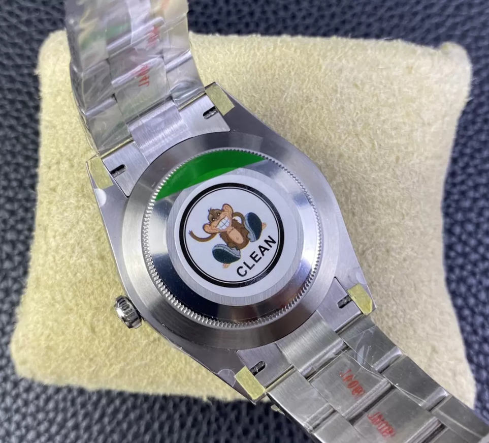 오이스터 퍼페츄얼 그린 다이얼 바인덱스 SS 브레이슬릿 / CLEAN 124300 / 41mm / 28800vph의 Asian Super Clone 3230 자동 무브먼트, VR3230
