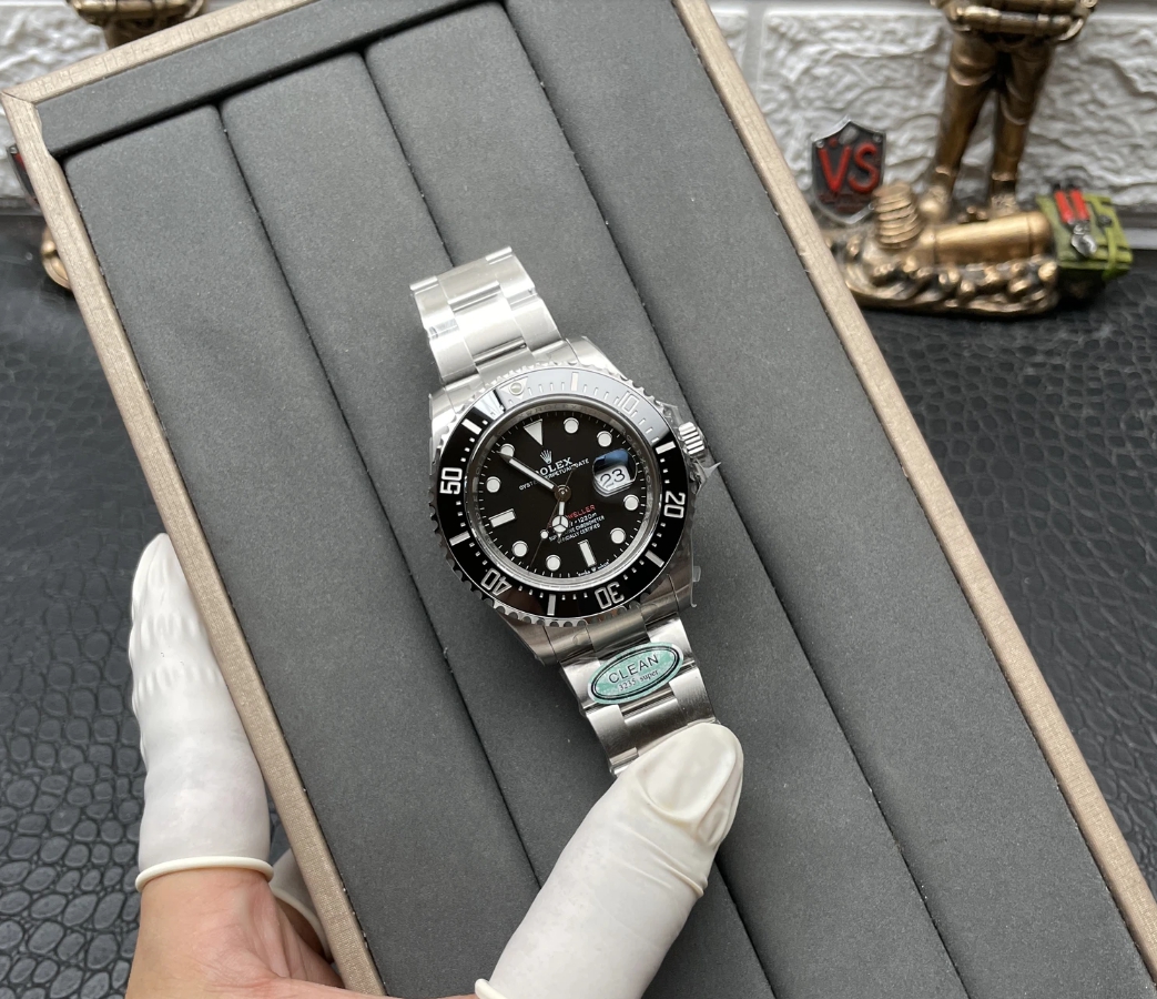 씨드웰러 검판 다이얼 SS 브레이슬릿 / CLEAN 126600 / 43mm / 아시아 클론 신규 커스텀 SH3235 자동 무브먼트