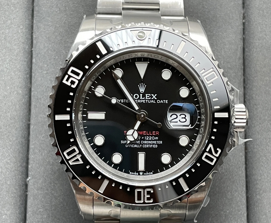 씨드웰러 검판 다이얼 SS 브레이슬릿 / CLEAN 126600 / 43mm / 아시아 클론 신규 커스텀 SH3235 자동 무브먼트