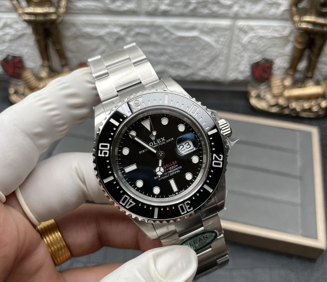 씨드웰러 검판 다이얼 SS 브레이슬릿 / CLEAN 126600 / 43mm / 아시아 클론 신규 커스텀 SH3235 자동 무브먼트