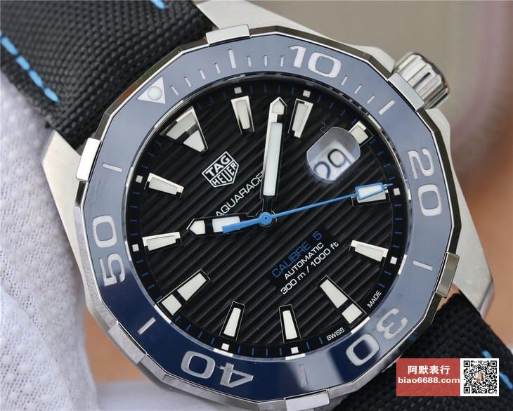 아쿠아레이서 세라믹 베젤 다이빙 워치 41mm/ V6 WAY211B.FC6363/ 무브먼트 Seagull ETA2824 자동 무브먼트, 28800vph