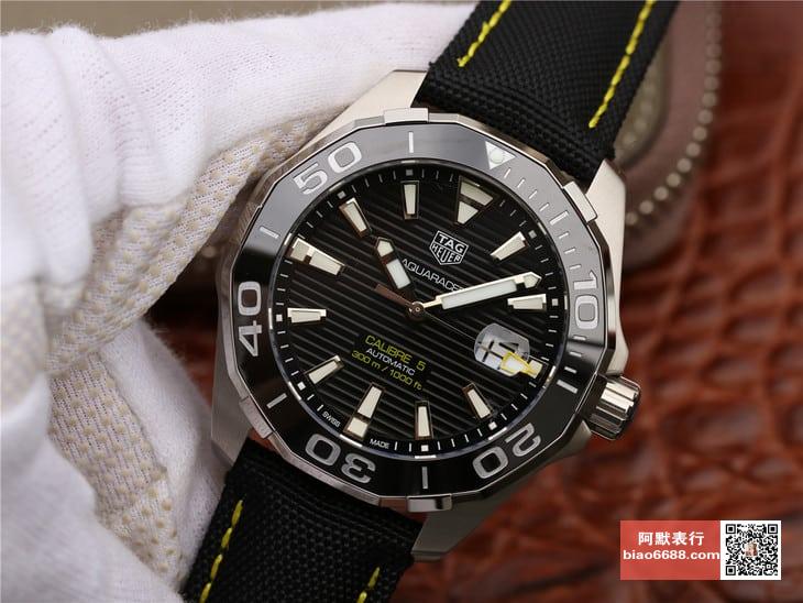 아쿠아레이서 세라믹 베젤 다이빙 워치 43mm/ V6 WAY201A.FT6142/ cal.2824-2 자동 무브먼트 /300m 아쿠아레이서