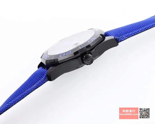 아쿠아레이서 칼리버 5 세라믹 베젤 나일론 스트랩 43mm/ V6 WAY208B.FC6382/ cal.2824 오토매틱 무브먼트/ 28,800vph