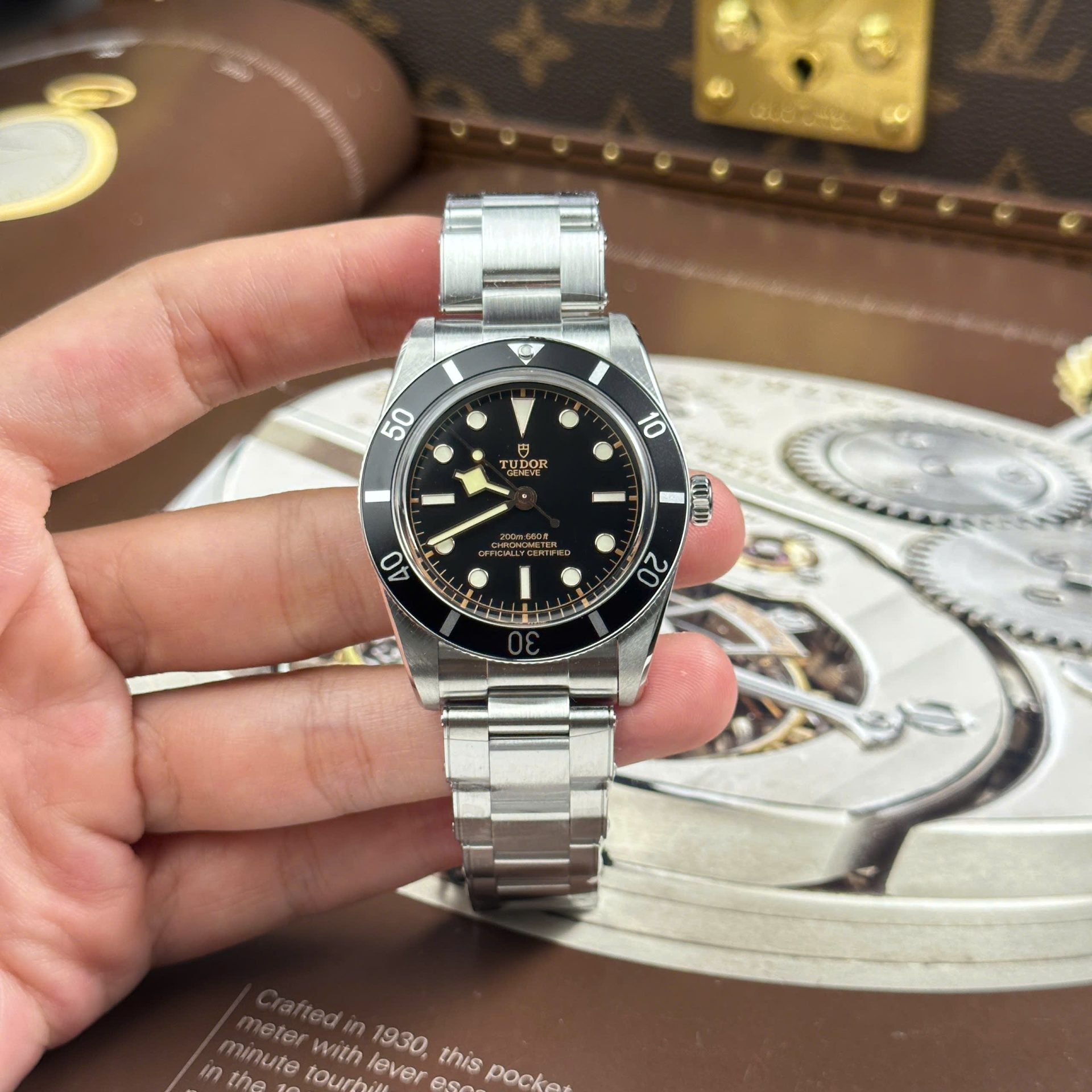 비완 블랙베이 54 스틸 브레슬릿 / ZF M79000N-0001 / 37mm / 오토무브 - ETA 2824