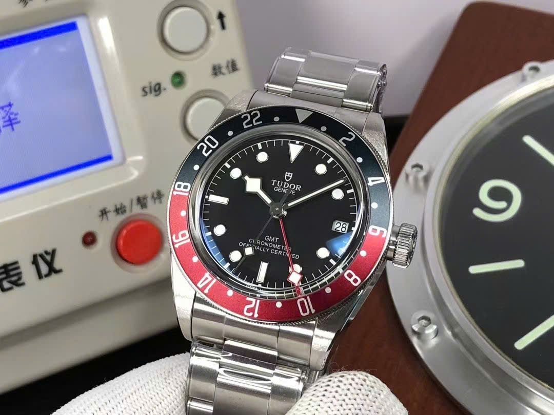 블랙 베이 GMT 펩시 스테인리스 스틸 오이스터 스트랩 / ZF 79830RB / 41mm / 자동 - 슈퍼 클론(스위스 무브먼트) 복제 복제
