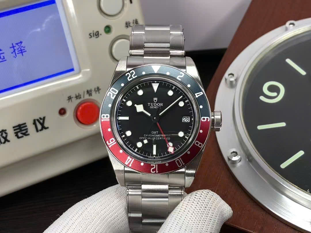 블랙 베이 GMT 펩시 스테인리스 스틸 오이스터 스트랩 / ZF 79830RB / 41mm / 자동 - 슈퍼 클론(스위스 무브먼트) 복제 복제