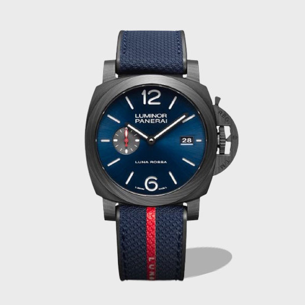 마리나 루나로사 블루 다이얼 카본 케이스 / VS PAM01529 / 42mm / P9010 무브먼트