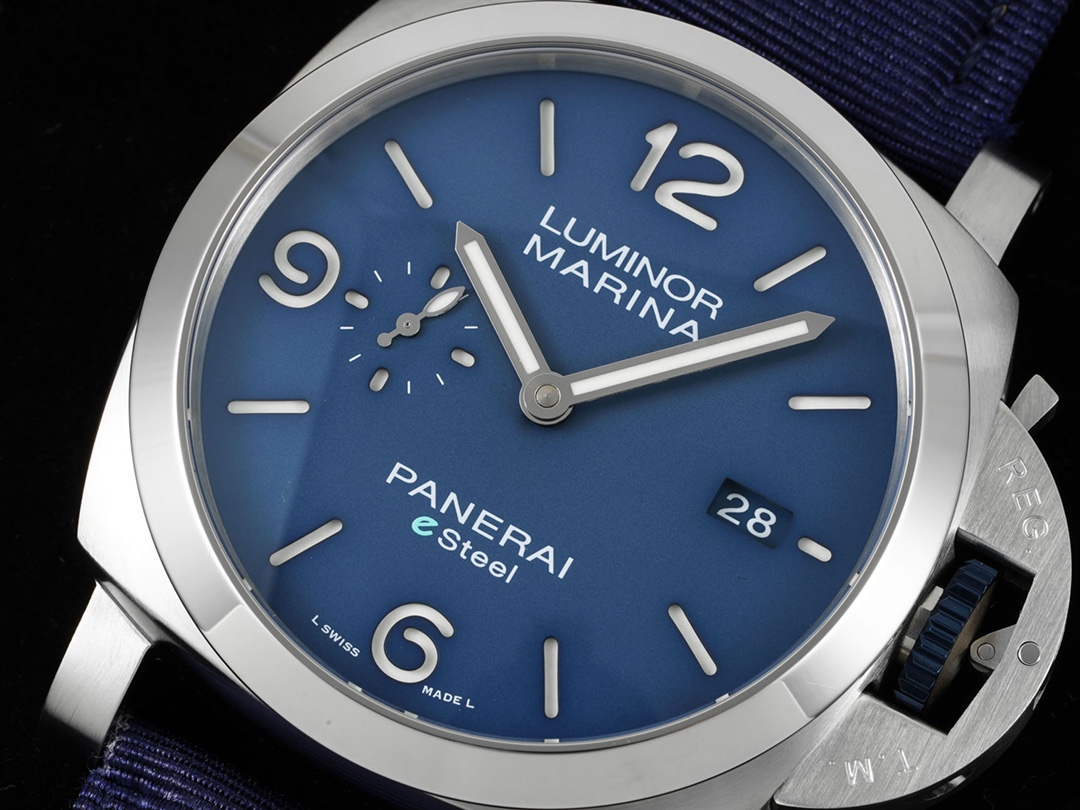 루미노르 마린 데이트 블루 다이얼 / TTF PAM01157 / 44mm / 44mm x 16mm, 9010 자동 무브먼트