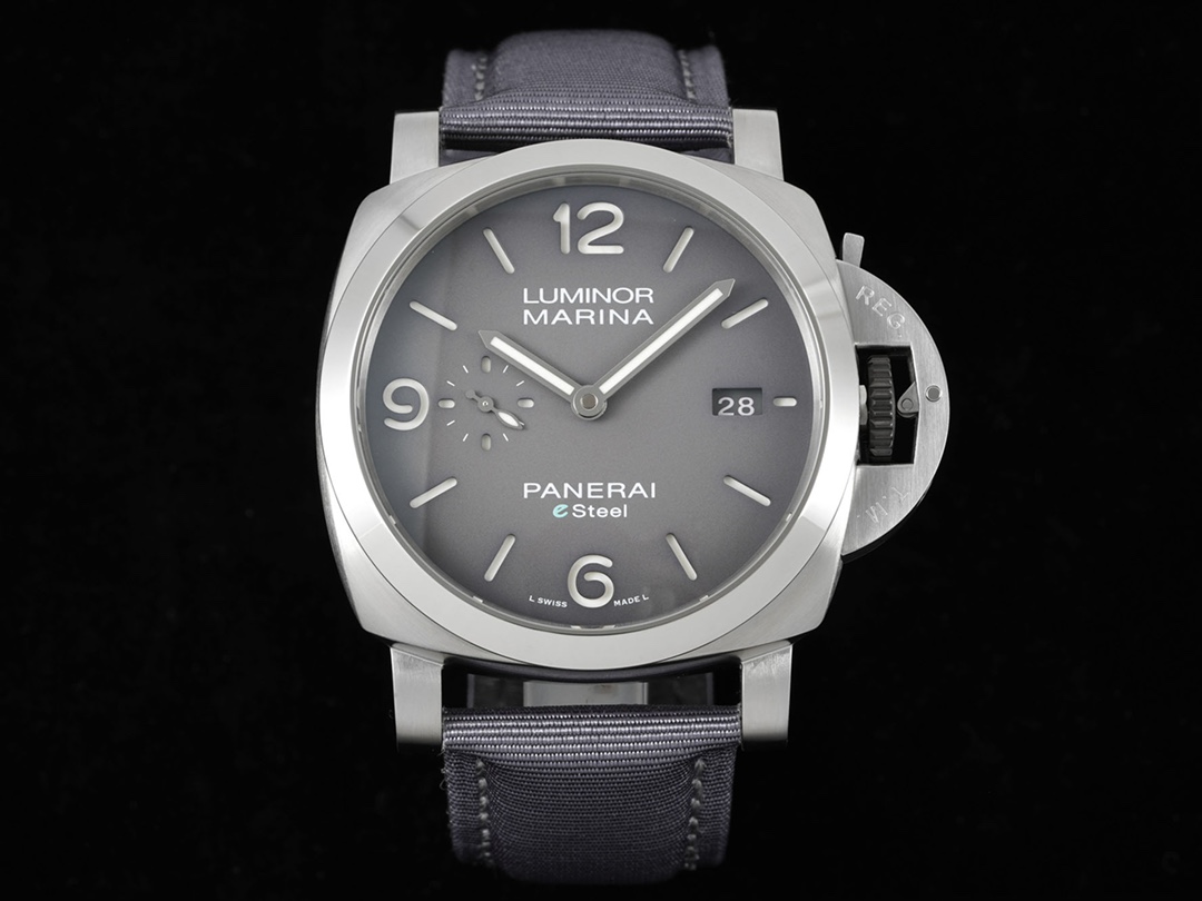 루미노르 마린 데이트 그레이 다이얼 / TTF PAM01358 / 44mm / 44mm x 16mm, 9010 자동 무브먼트