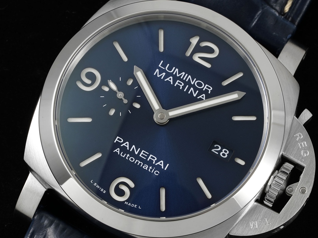 루미노르 마린 데이트 블루 다이얼 / TTF PAM01313 / 44mm / 44mm x 16mm, 9010 자동 무브먼트