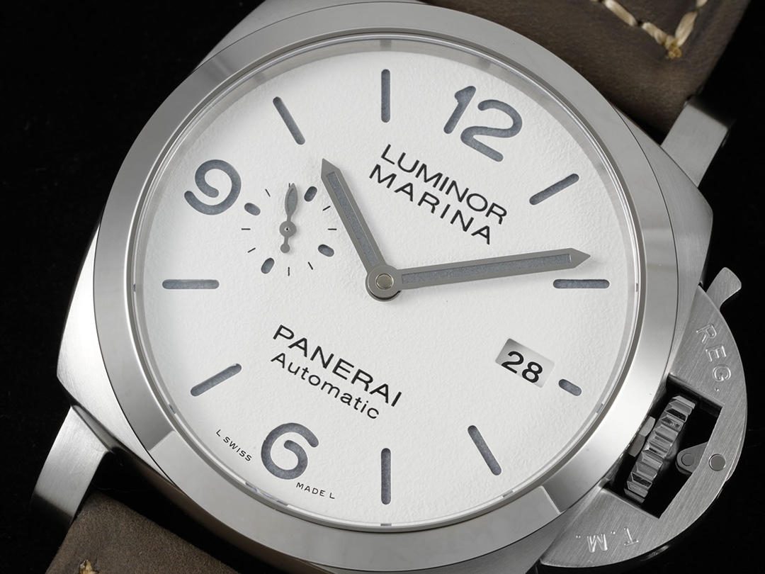 루미노르 마린 데이트 화이트 다이얼 / TTF PAM01314 / 44mm / 44mm x 16mm, 9010 자동 무브먼트