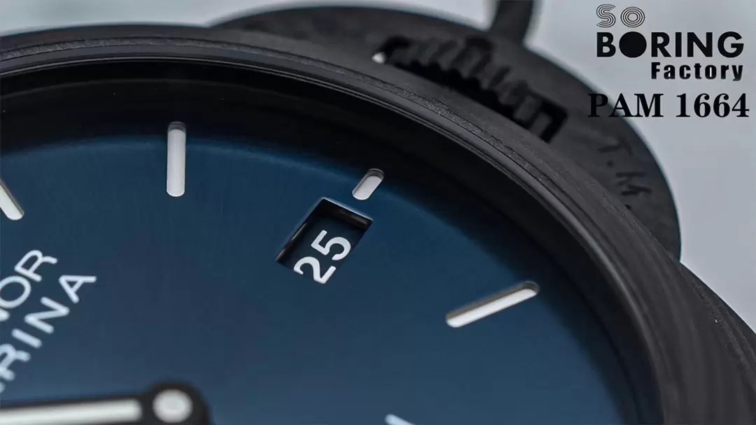 루미노르 카본 블루 다이얼 / VS PAM01664 / 42mm / P.9010 자동 기계식 무브먼트