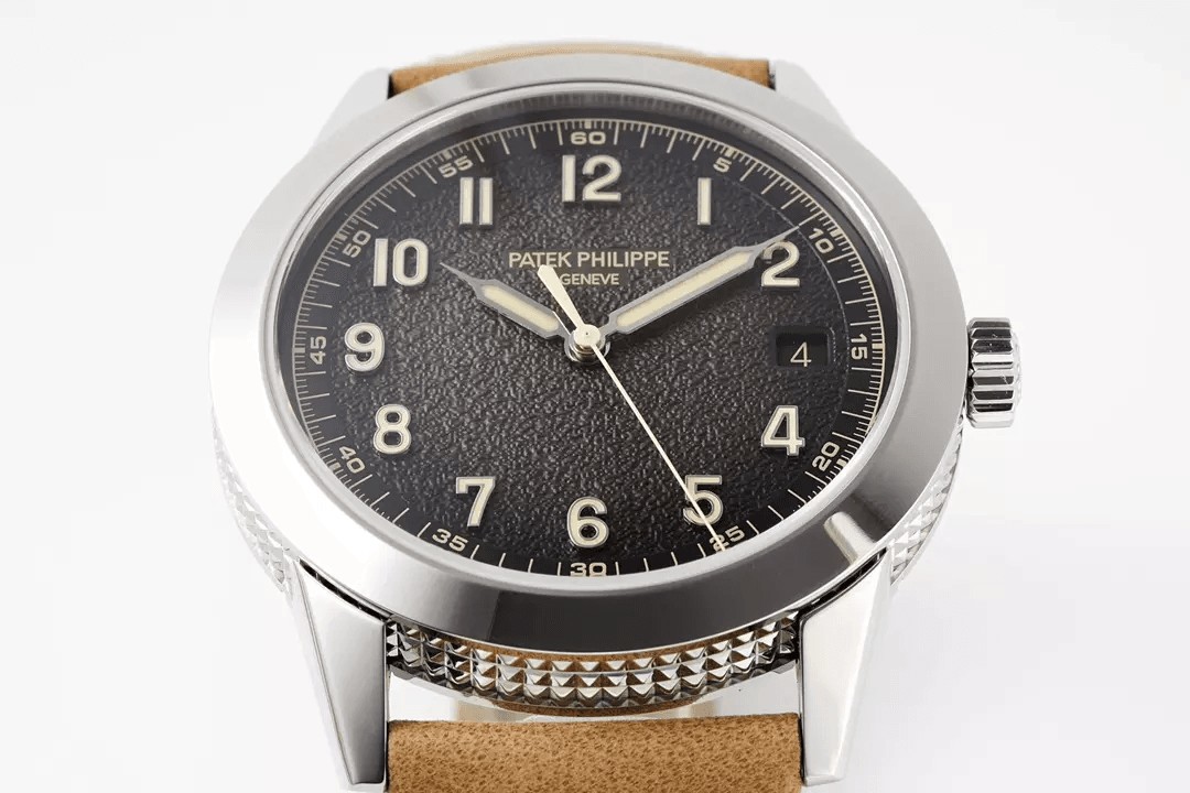 그레이 다이얼 SS 베이지 가즉 밴드 / PPF 5226 / 40mm / 28800vph의 아시아 PPF 슈퍼클론 Cal.26-330CS 무브먼트