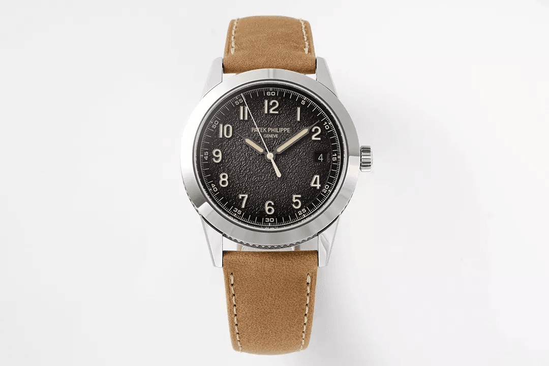 그레이 다이얼 SS 베이지 가즉 밴드 / PPF 5226 / 40mm / 28800vph의 아시아 PPF 슈퍼클론 Cal.26-330CS 무브먼트