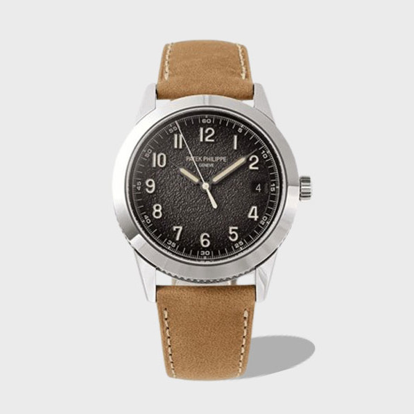 그레이 다이얼 SS 베이지 가즉 밴드 / PPF 5226 / 40mm / 28800vph의 아시아 PPF 슈퍼클론 Cal.26-330CS 무브먼트
