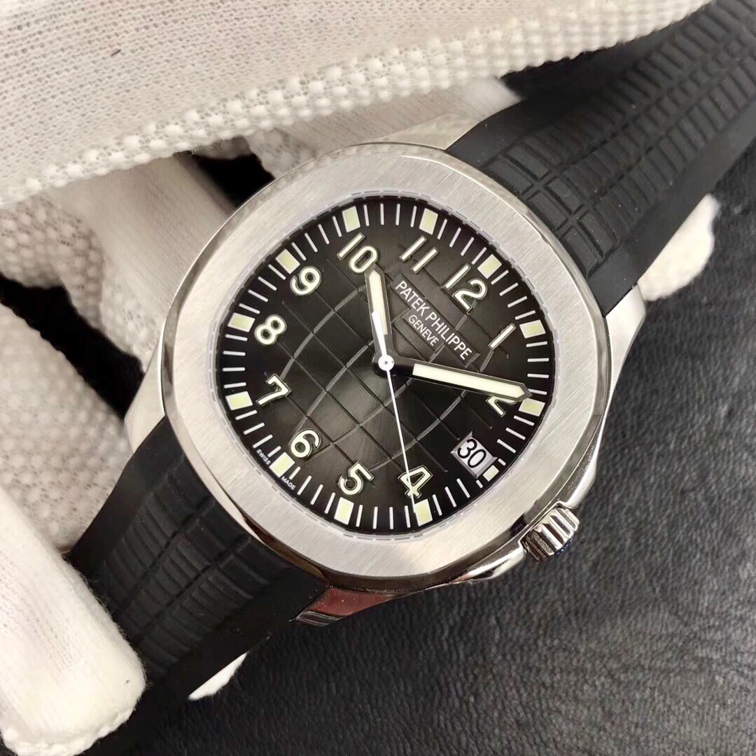 아쿠아넛 검판 다이얼 SS 러버밴드 / 3K 5167 / 40mm / Cal.324 무브, 두께 8.6mm