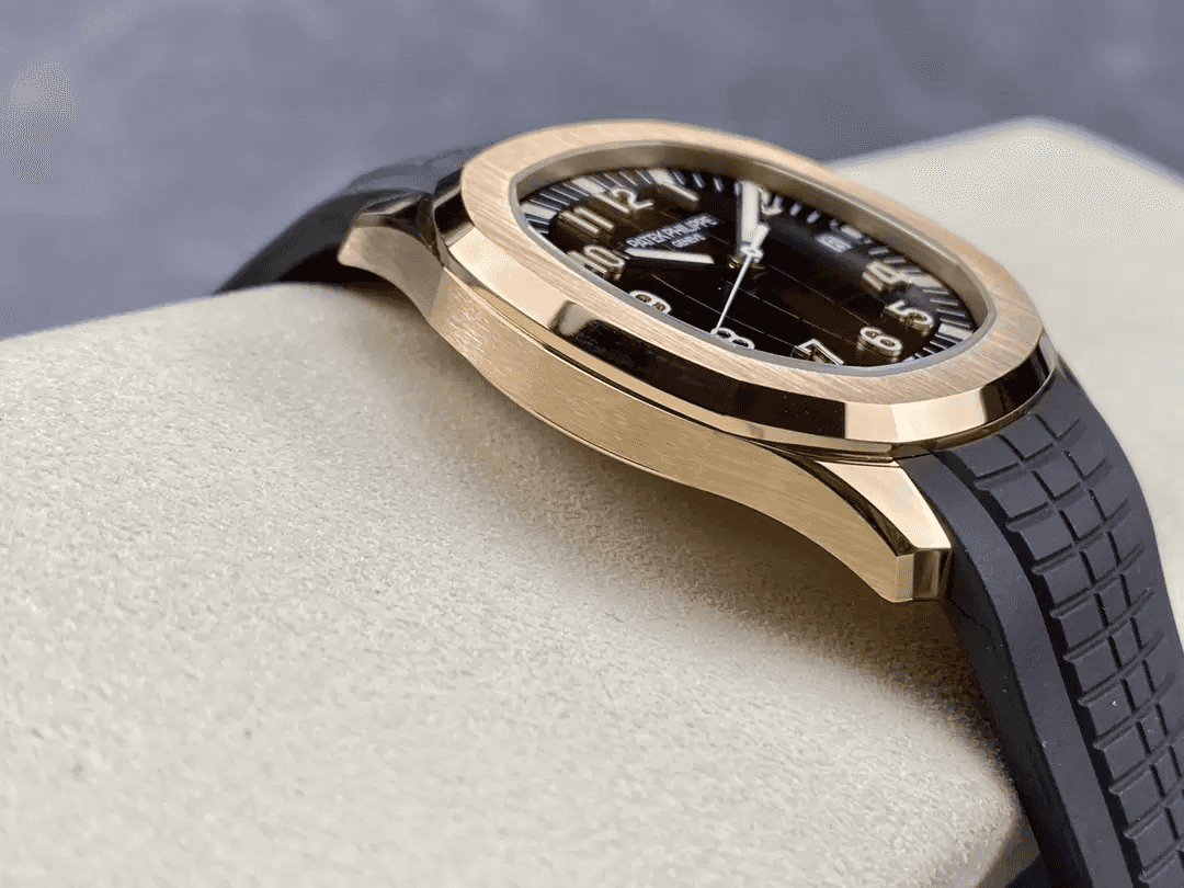 아쿠아넛 초코 다이얼 로즈골드 금통 러버밴드 / 3K 5167 / 40mm / 아시아 슈퍼 클론 파텍 Cal 330 무브먼트