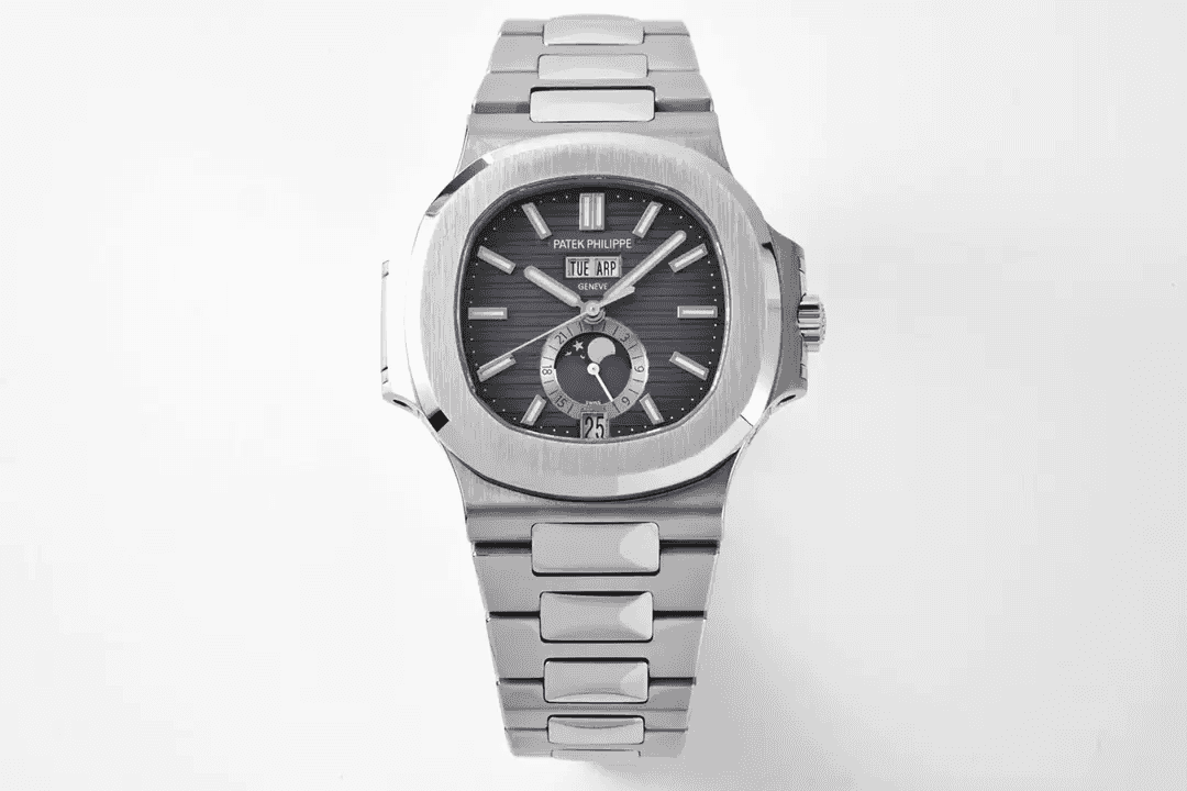 노틸러스 문페이즈 그레이 다이얼 SS 브레이슬릿 / PPF 5726 / 40.5mm / Patek 정품 칼리버 324S 무브먼트 99% 동일