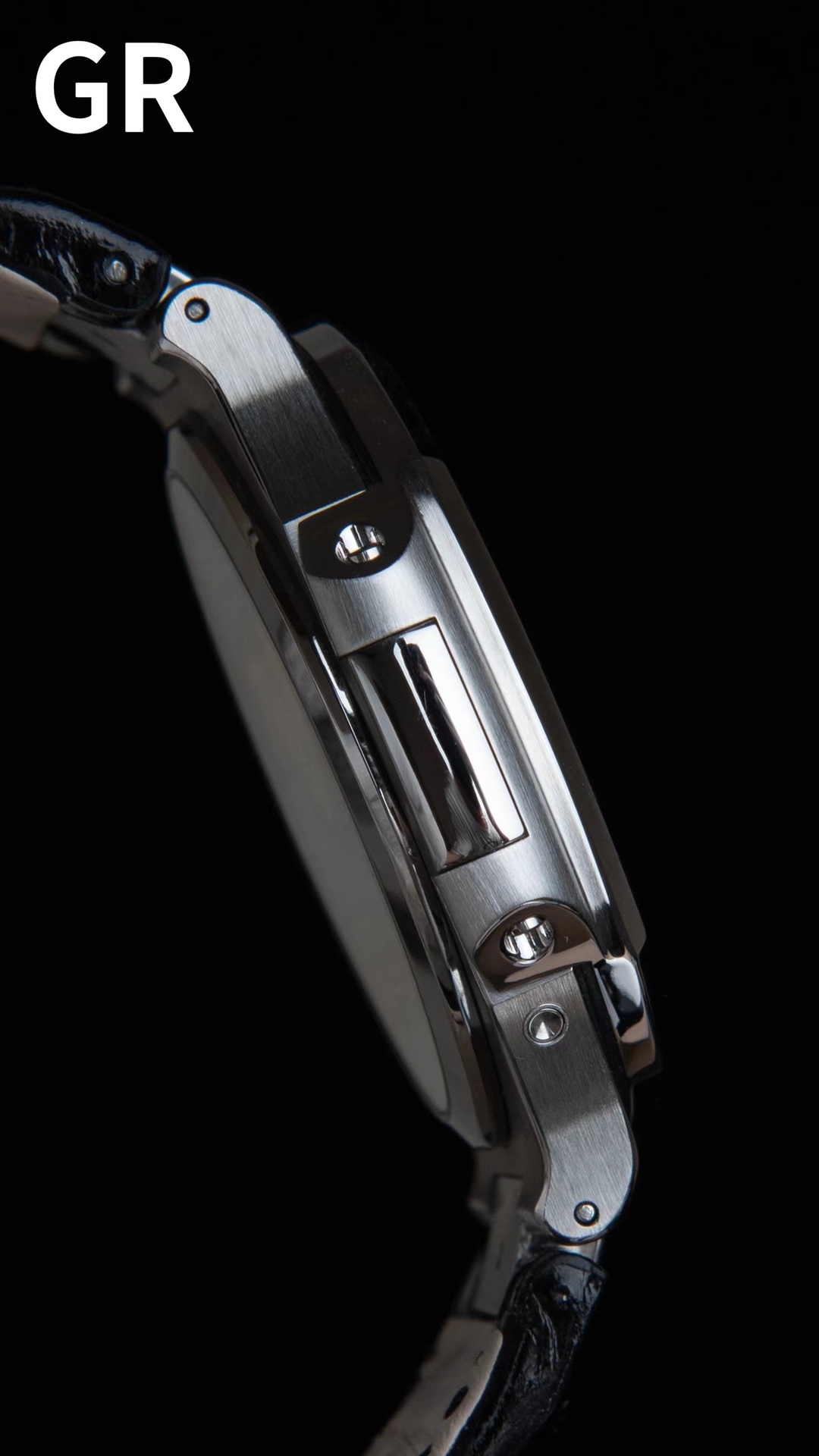 노틸러스 문페이즈 블루 다이얼 악어가죽 스트랩 / GR 5712 / 40mm / Asian Super Clone 240 무브먼트 , 정품 대비 99%