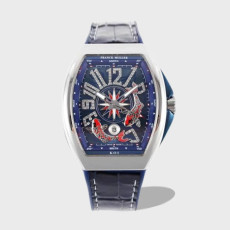 뱅가드 요팅 블루 다이얼 / ABF V45 YT SC DT AC BL / 44mm / 2824무브, 두께 15mm