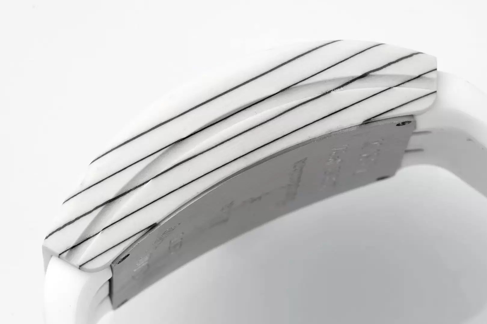뱅가드 화이트 카본 파이버 화이트 다이얼 / ABF V45 SC DT / 44mm / 2824 무브먼트, 44mm x 54mm x 13.5mm