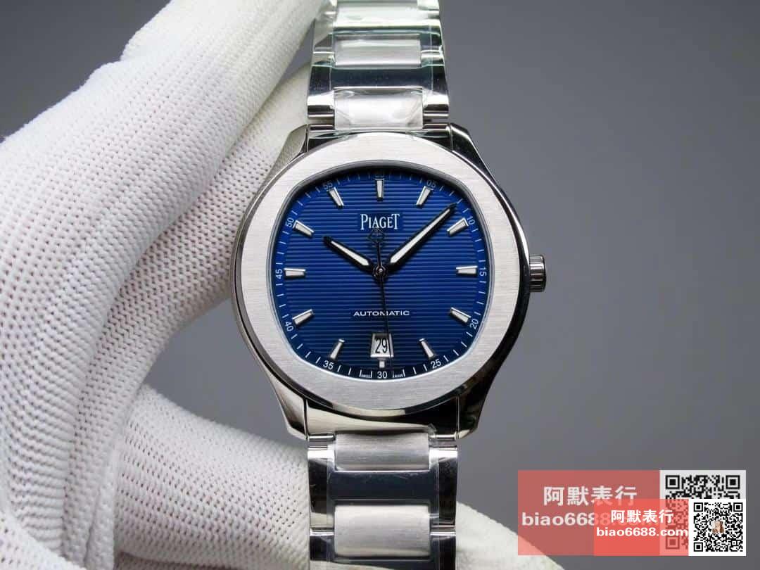 POLO 데이트 블루 다이얼 SS 브레이슬릿 / MKS G0A41002 / 42mm / 자체 제작 Cal.1110 무브먼트 , 42mm X 9.4mm