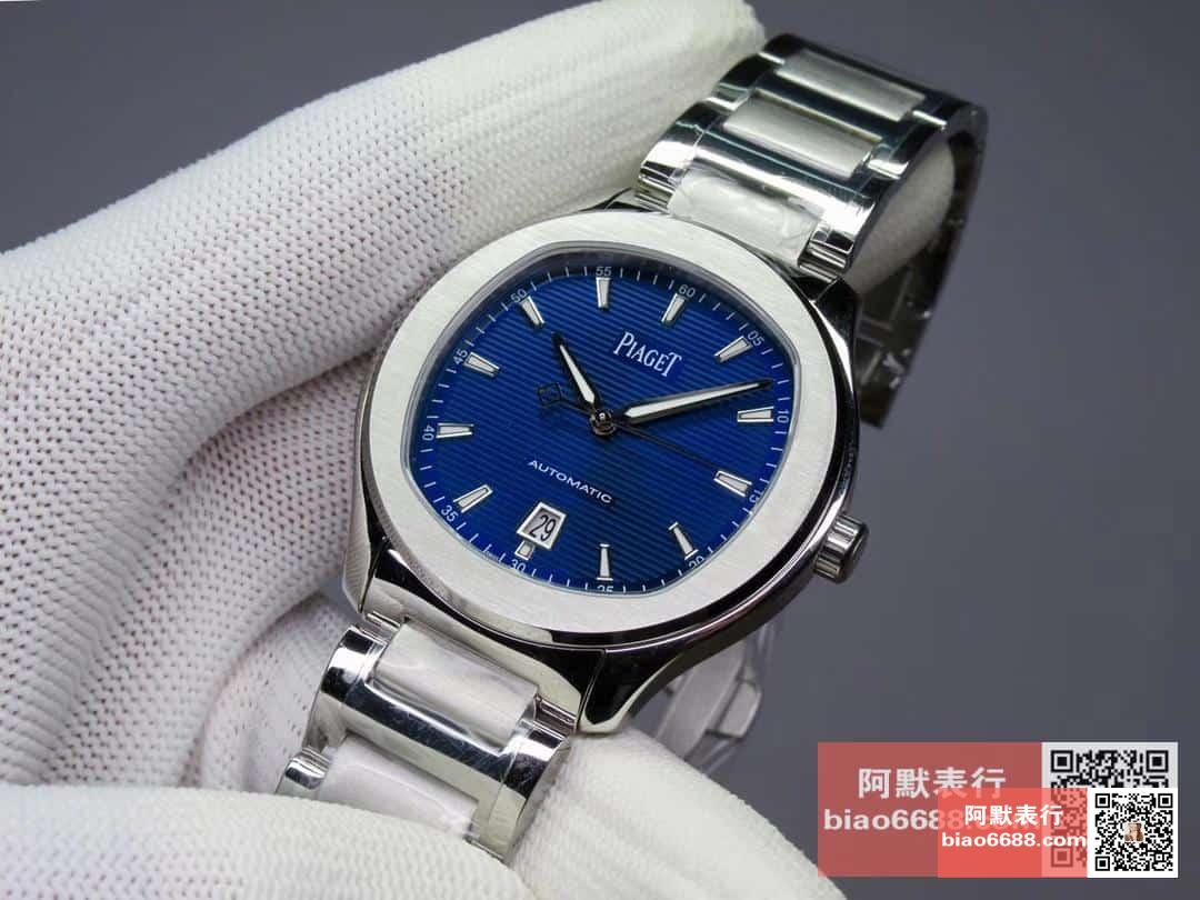 POLO 데이트 블루 다이얼 SS 브레이슬릿 / MKS G0A41002 / 42mm / 자체 제작 Cal.1110 무브먼트 , 42mm X 9.4mm
