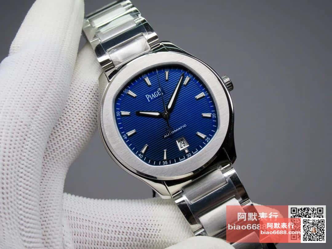 POLO 데이트 블루 다이얼 SS 브레이슬릿 / MKS G0A41002 / 42mm / 자체 제작 Cal.1110 무브먼트 , 42mm X 9.4mm