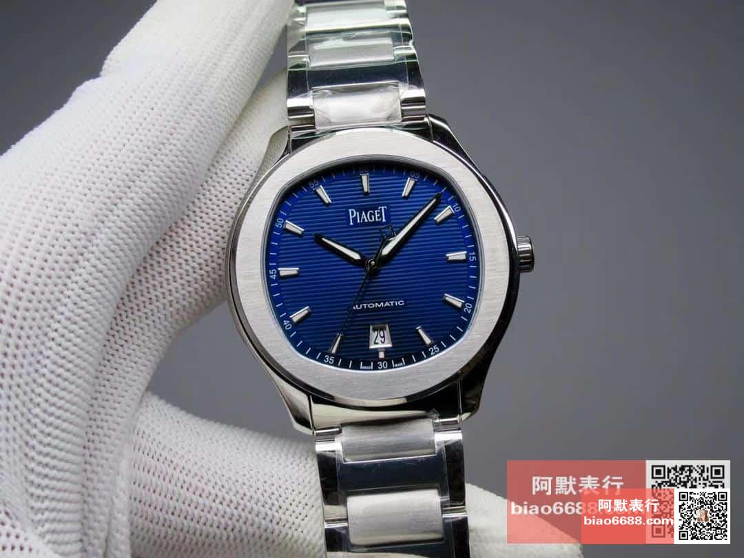 POLO 데이트 블루 다이얼 SS 브레이슬릿 / MKS G0A41002 / 42mm / 자체 제작 Cal.1110 무브먼트 , 42mm X 9.4mm
