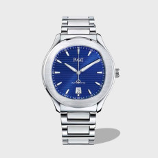 POLO 데이트 블루 다이얼 SS 브레이슬릿 / MKS G0A41002 / 42mm / 자체 제작 Cal.1110 무브먼트 , 42mm X 9.4mm