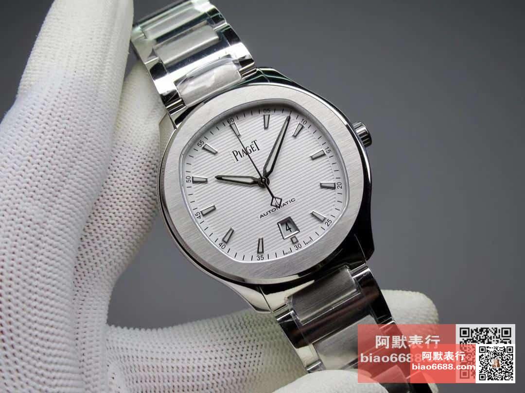 POLO 데이트 화이트 다이얼 SS 브레이슬릿 / MKS G0A41001 / 42mm / 자체 제작 Cal.1110 무브먼트 , 42mm X 9.4mm
