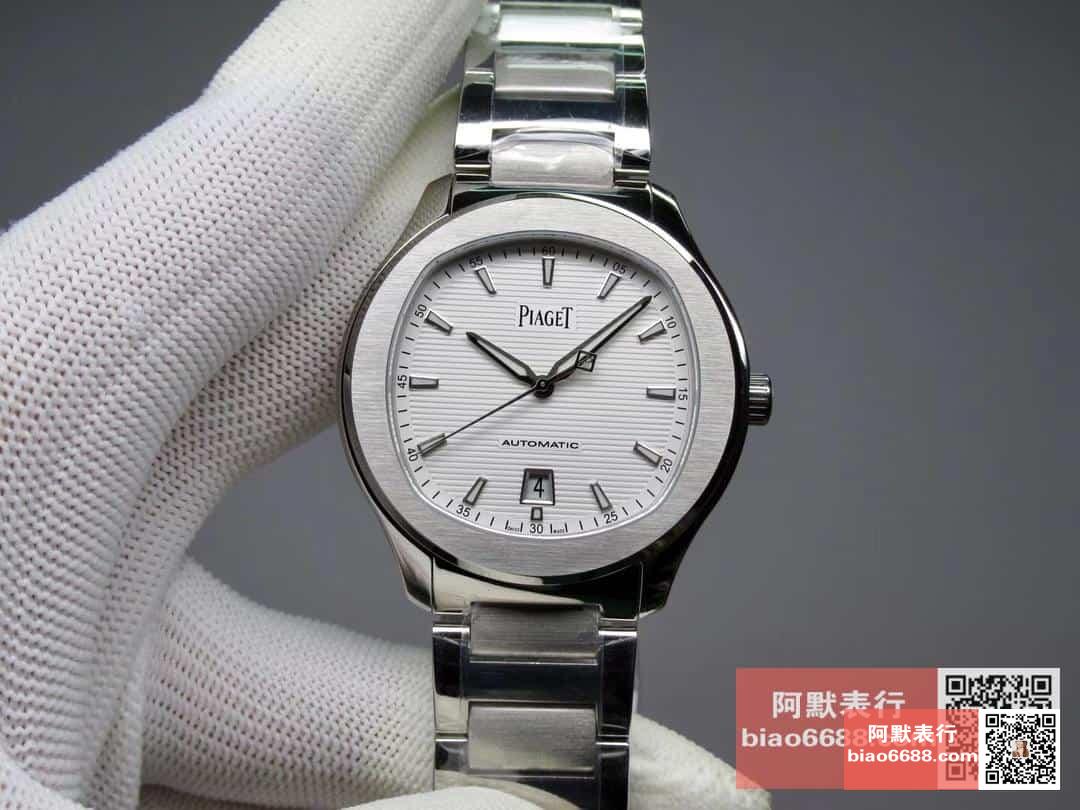 POLO 데이트 화이트 다이얼 SS 브레이슬릿 / MKS G0A41001 / 42mm / 자체 제작 Cal.1110 무브먼트 , 42mm X 9.4mm
