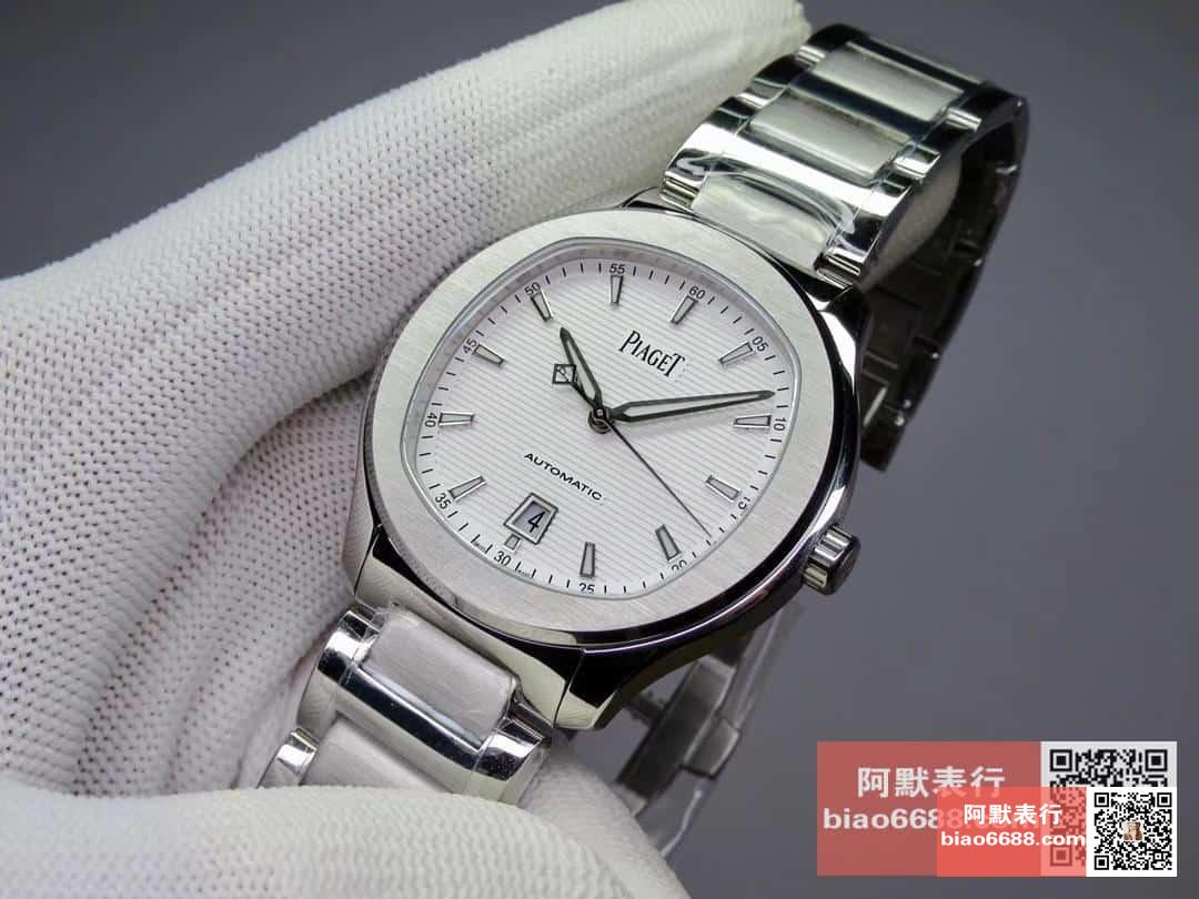POLO 데이트 화이트 다이얼 SS 브레이슬릿 / MKS G0A41001 / 42mm / 자체 제작 Cal.1110 무브먼트 , 42mm X 9.4mm