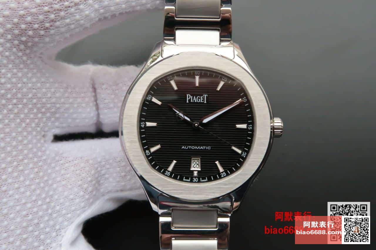 POLO 데이트 블랙 다이얼 SS 브레이슬릿 / MKS G0A41003 / 42mm / 자체 제작 Cal.1110 무브먼트 , 42mm X 9.4mm