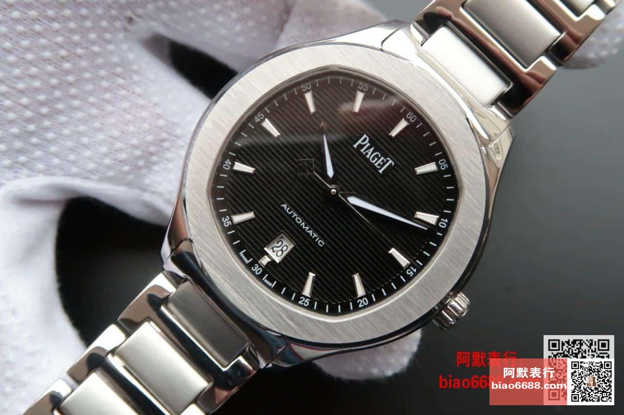 POLO 데이트 블랙 다이얼 SS 브레이슬릿 / MKS G0A41003 / 42mm / 자체 제작 Cal.1110 무브먼트 , 42mm X 9.4mm
