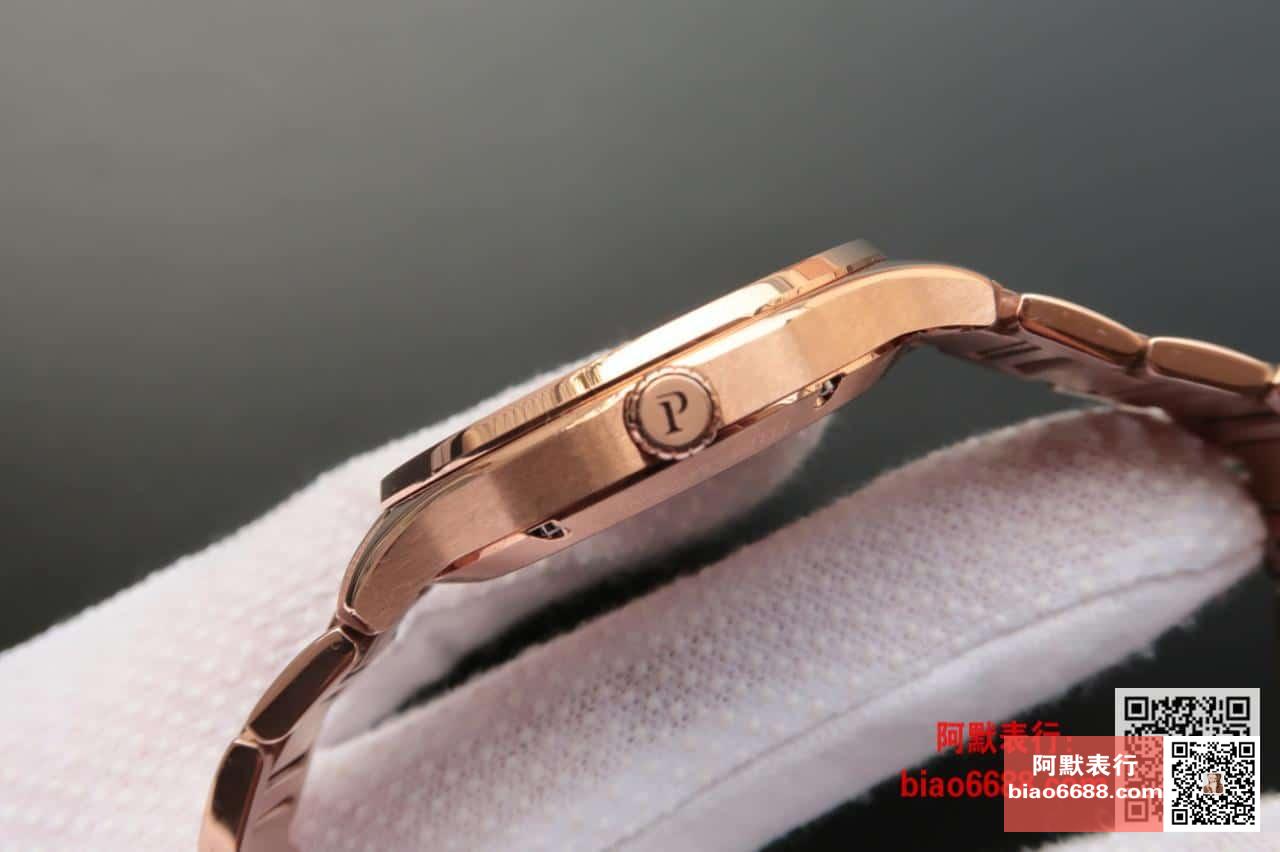POLO 데이트 화이트 다이얼 로즈골드 금통 / MKS G0A41001 / 42mm / 자체 제작 Cal.1110 무브먼트 , 42mm X 9.4mm